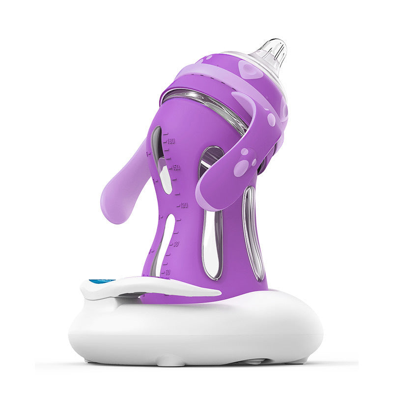 SnugNest Drop-Resistant Glass Baby Bottle