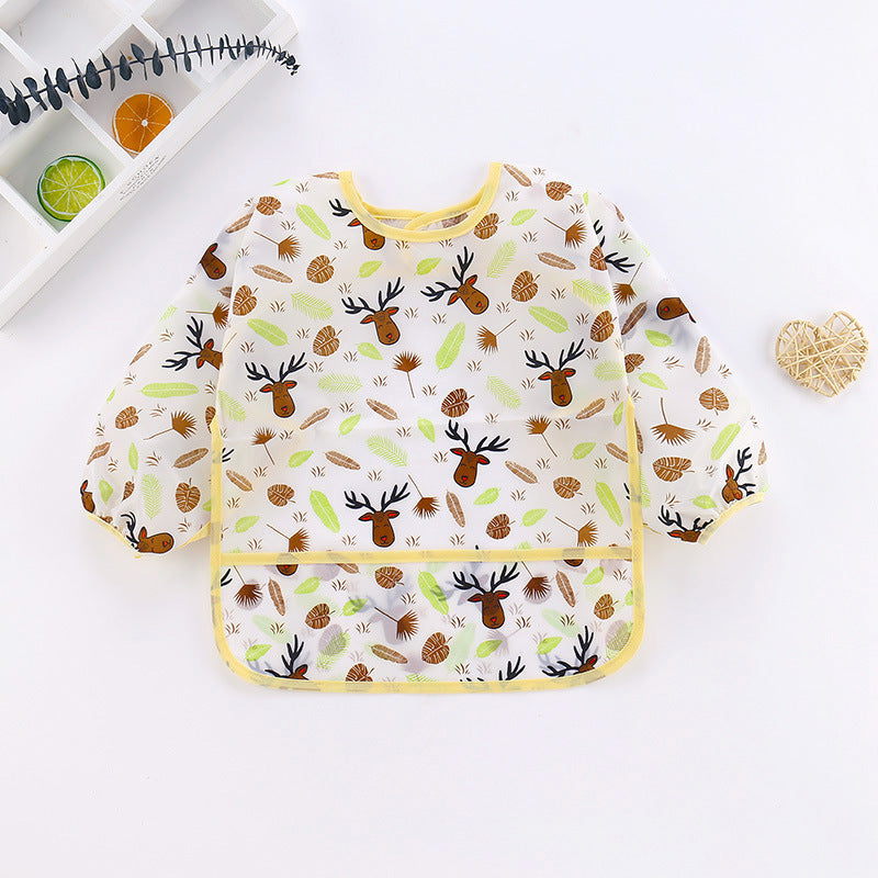 BabyTrove Baby Infant Eating Gown – Waterproof, Lightweight & Comfortable Design | Essential Feeding & Protective Clothing for Mess-Free Mealtime