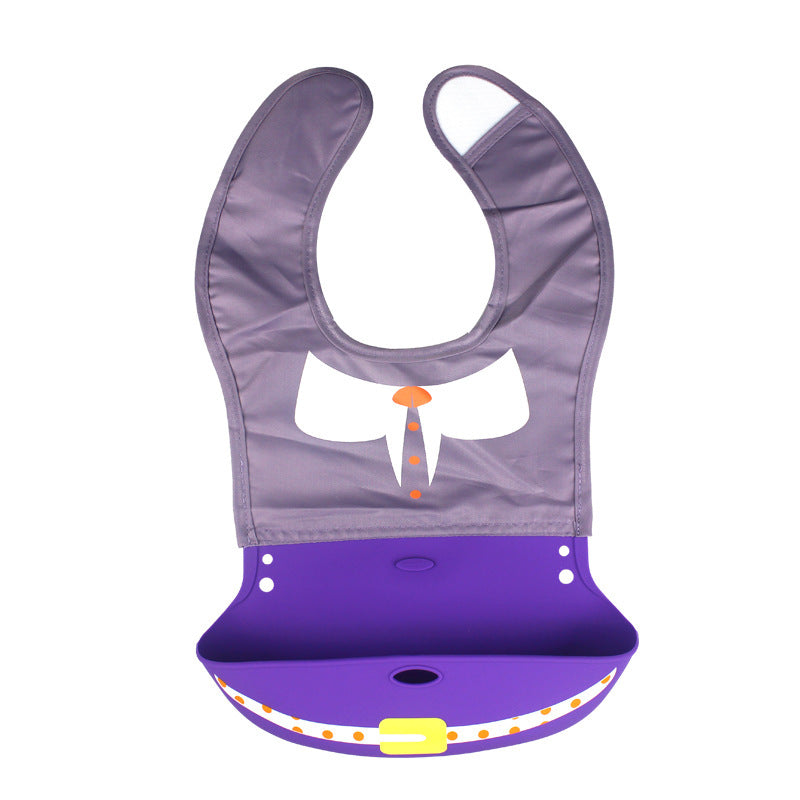 Bibby Cartoon Silicone Baby Bib