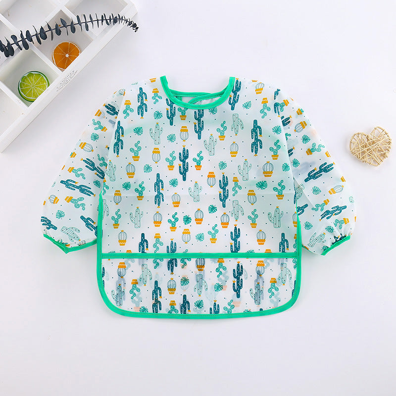 BabyTrove Baby Infant Eating Gown – Waterproof, Lightweight & Comfortable Design | Essential Feeding & Protective Clothing for Mess-Free Mealtime