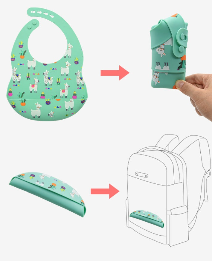 HugBug Silicone Baby Bib