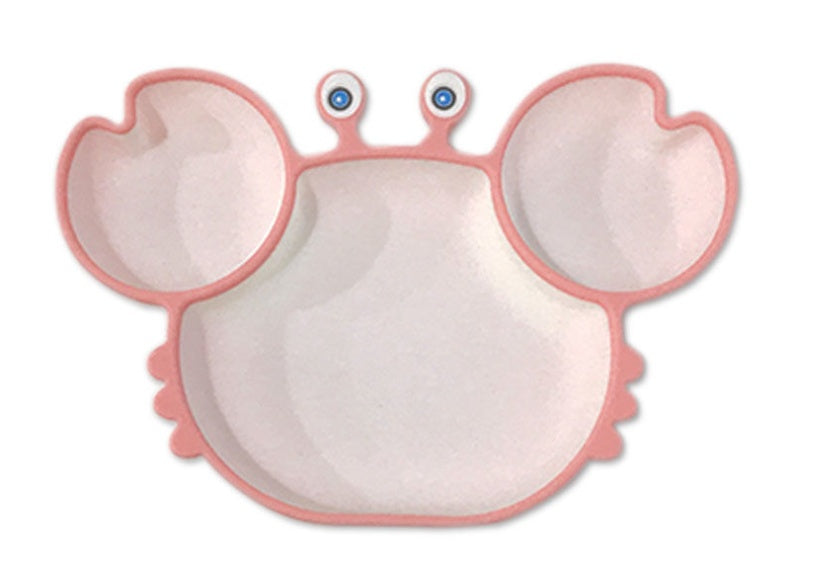 GoofyCub Silicone Baby Plate