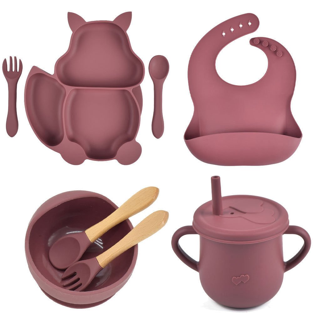 Bubira Silicone Baby Tableware Set
