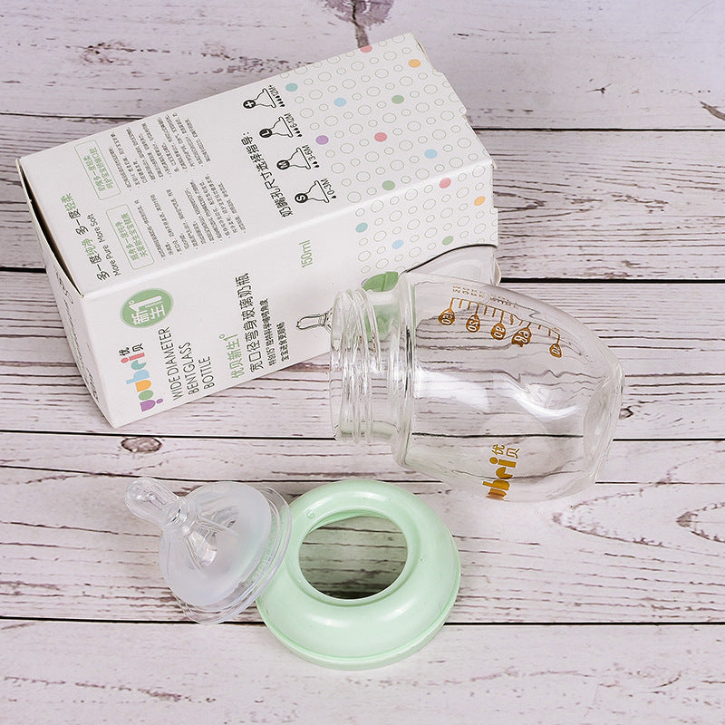 Sunbeam Tots Borosilicate Glass Baby Bottle