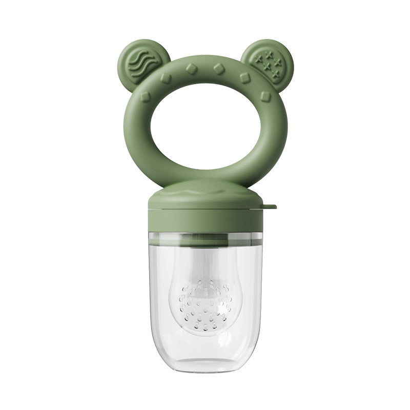 Tottoes Silicone Baby Food Feeder – Edible Fruit Teether & Solid Food Nipple for Infants