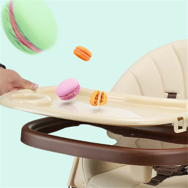 Durable Plastic Baby Chair | Simple Infant Feeding Seat