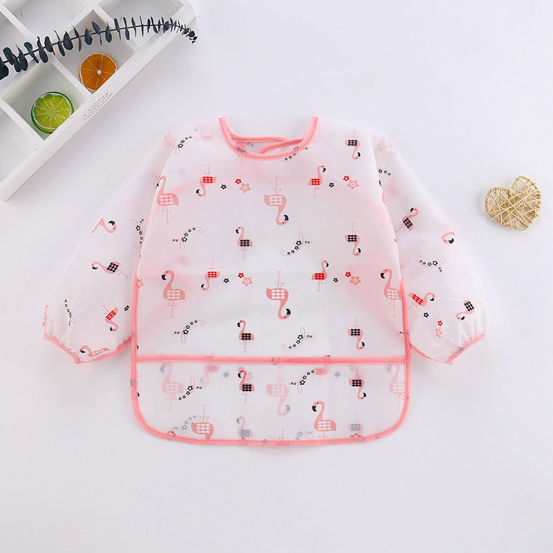 BabyTrove Baby Infant Eating Gown – Waterproof, Lightweight & Comfortable Design | Essential Feeding & Protective Clothing for Mess-Free Mealtime