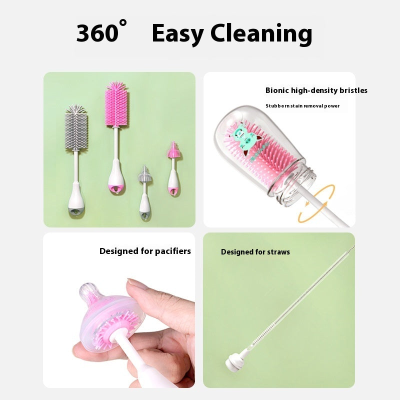 Bloomora Silicone Baby Bottle Cleaning Set