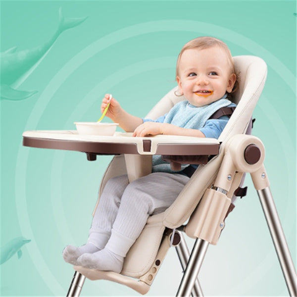 Durable Plastic Baby Chair | Simple Infant Feeding Seat