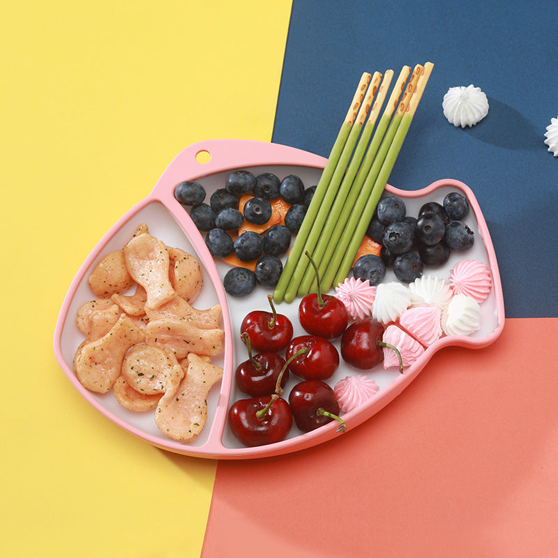 GoofyCub Silicone Baby Plate