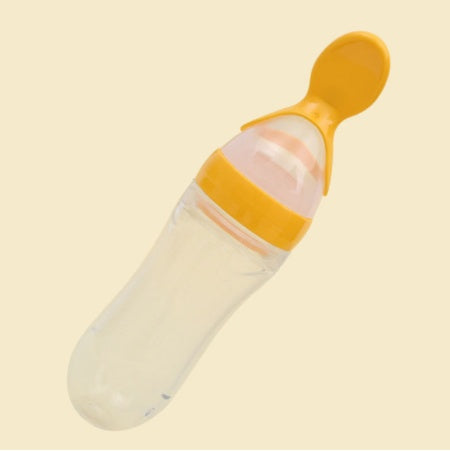 Nestacular's Mess-Free 2-in-1 Baby Feeder | Puree Squeeze Spoon