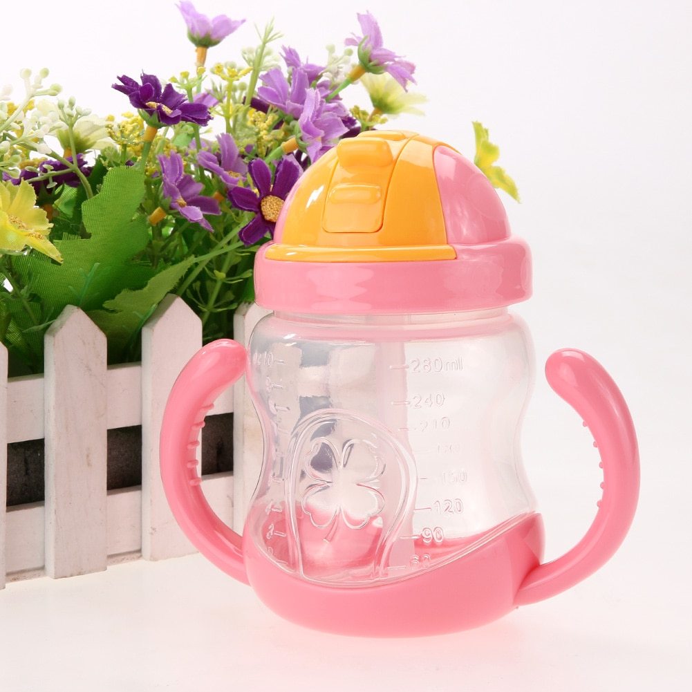 GreenSprout 280ml Cute Baby Sippy Cup