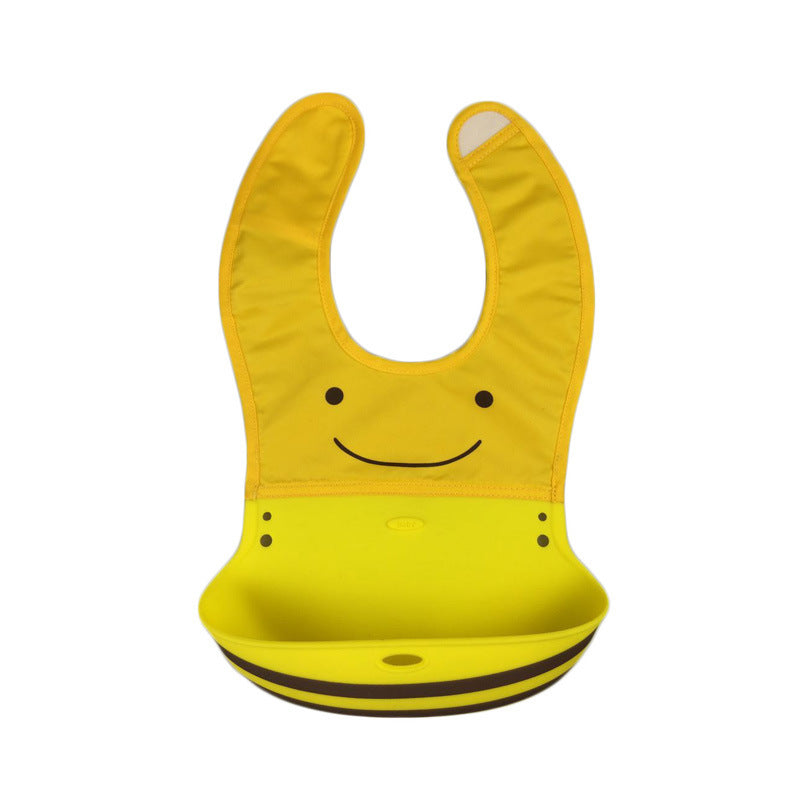 Bibby Cartoon Silicone Baby Bib