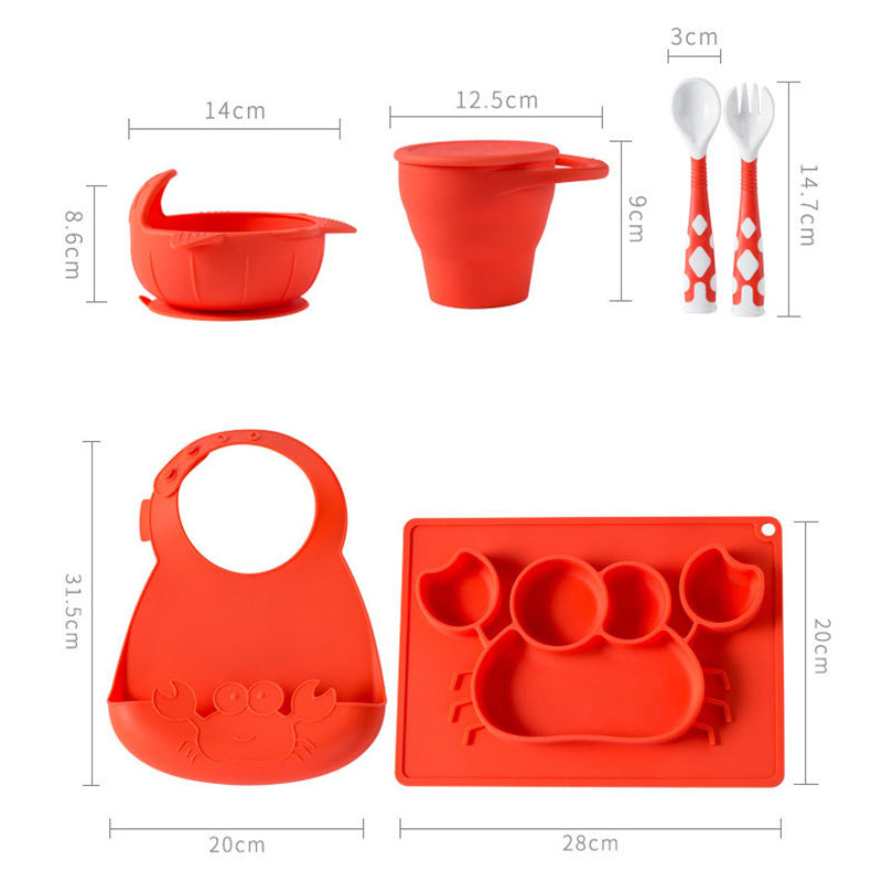 SmileyTot Baby Feeding Tableware