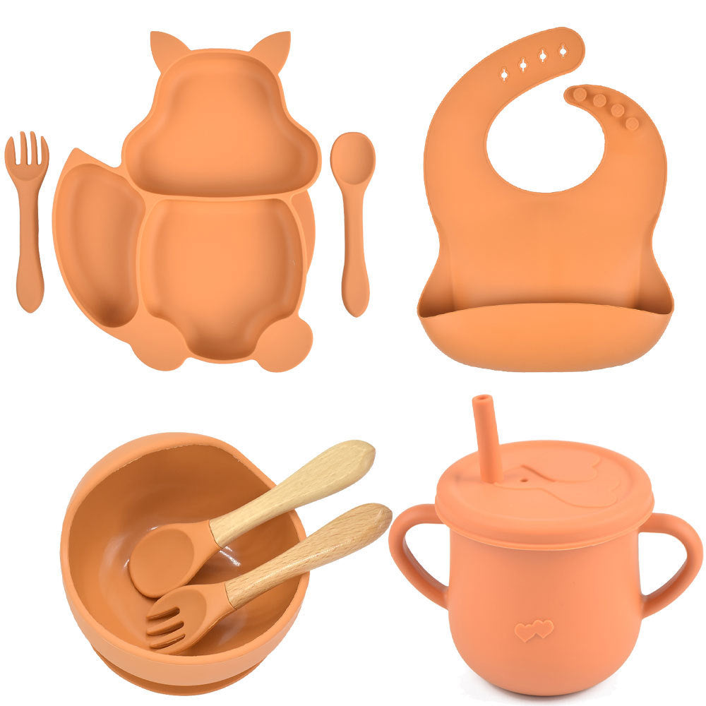 Bubira Silicone Baby Tableware Set