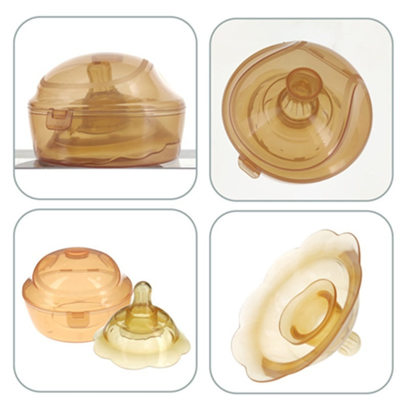 Zivvy Double-Layer Silicone Baby Nipple