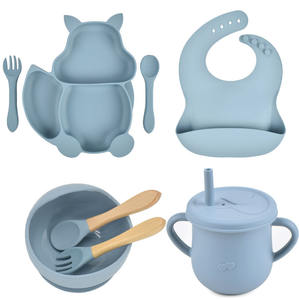 Bubira Silicone Baby Tableware Set