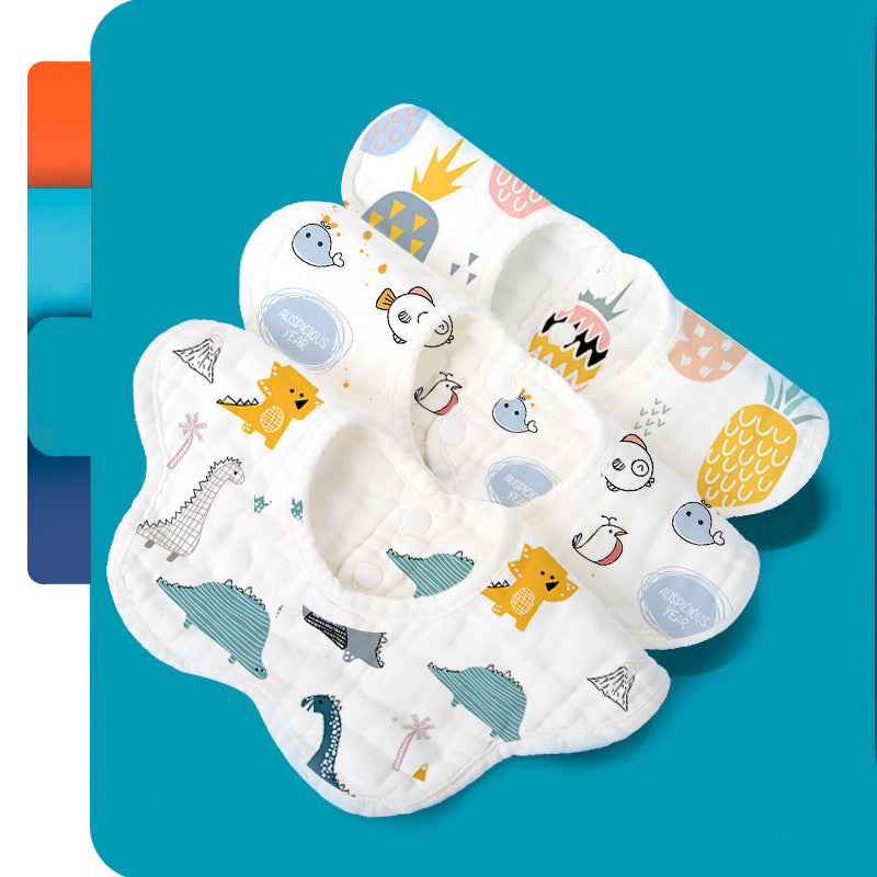 AngelNest Rotating Flower Waterproof Baby Bib