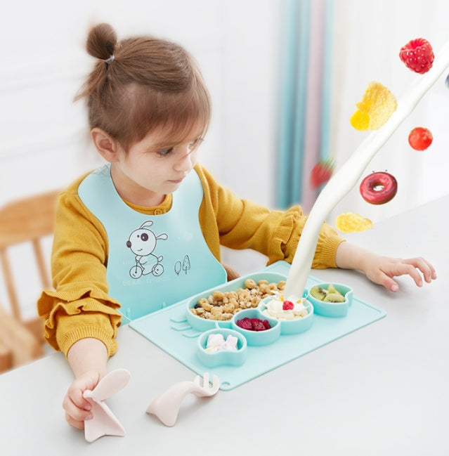 HoneyCub Baby Silicone Suction Bowl