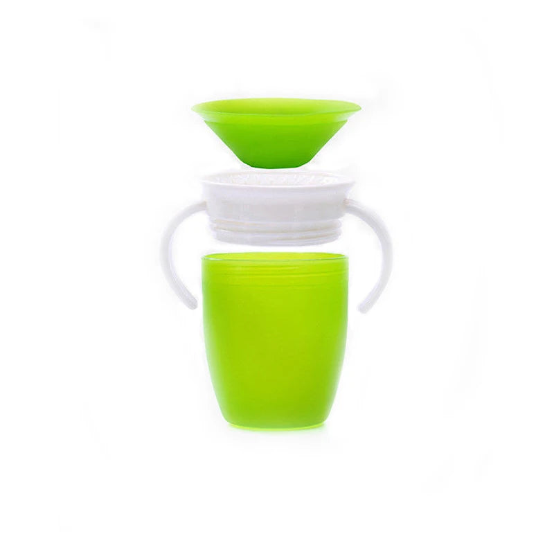 Magic Baby Learning Cup - Leakproof 240ml Drinkware for Easy Sips!