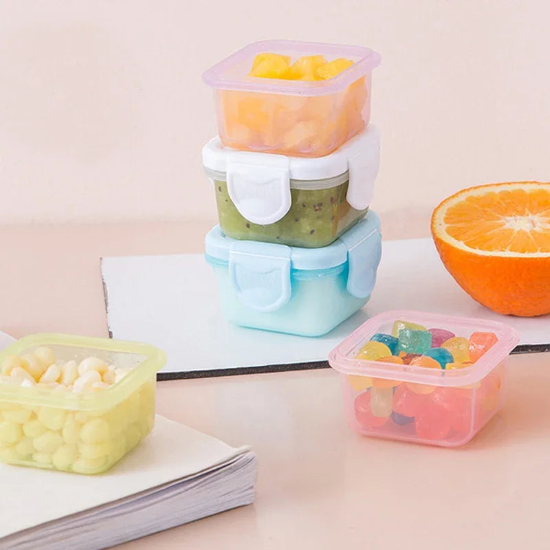 Ultimate 3-Piece Baby Feeding Bowl Set - Portable, Microwave-Safe Dishes with Sealed Storage for Easy Mealtime!