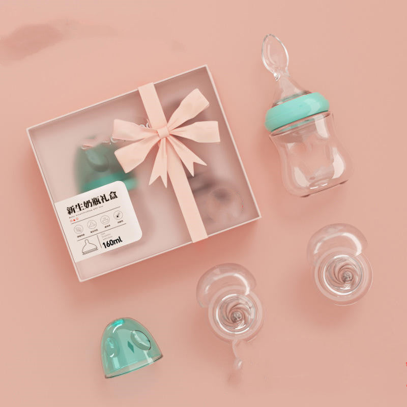 Kinderly Silicone Baby Feeding Spoon Bottle
