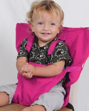 Sack'n Seat 2-in-1 Baby High Chair & Harness | Portable Safety Seat