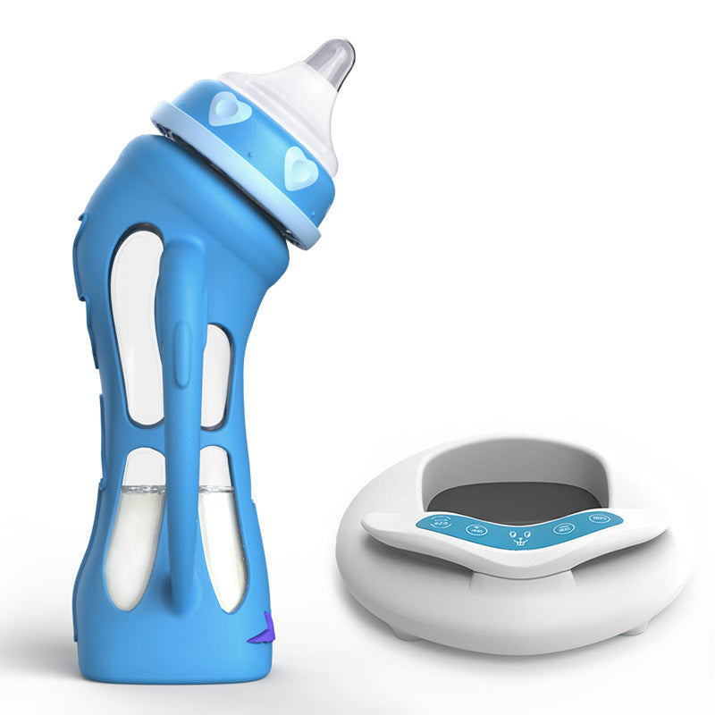 SnugNest Drop-Resistant Glass Baby Bottle