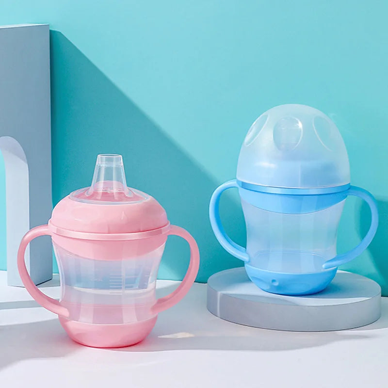 Baby Training Cups with Handles - Perfect for Water & Milk Feeding!