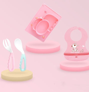 HoneyCub Baby Silicone Suction Bowl