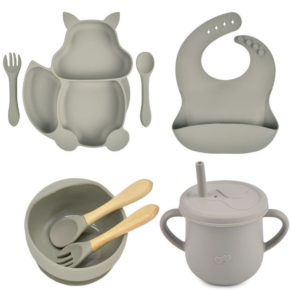 Bubira Silicone Baby Tableware Set