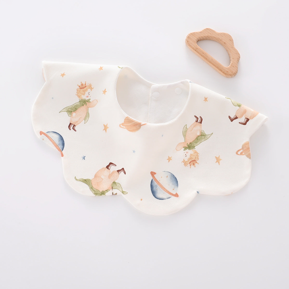 Pure Cotton Saliva Towel | Anti-Rash Drool Bib for Infants