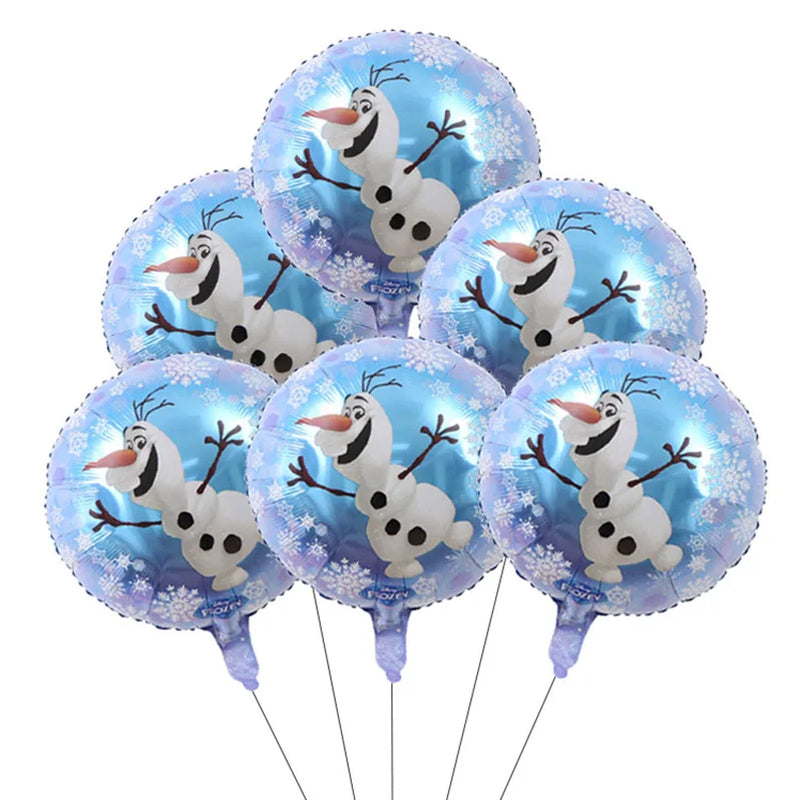 Enchanting Frozen Anna & Elsa Birthday Party Supplies – Disposable Tableware, Plates, Cups, Napkins, Balloons for Kids & Baby Showers