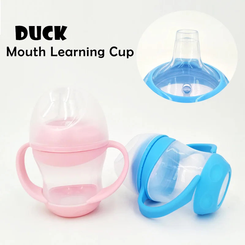 Baby Training Cups with Handles - Perfect for Water & Milk Feeding!