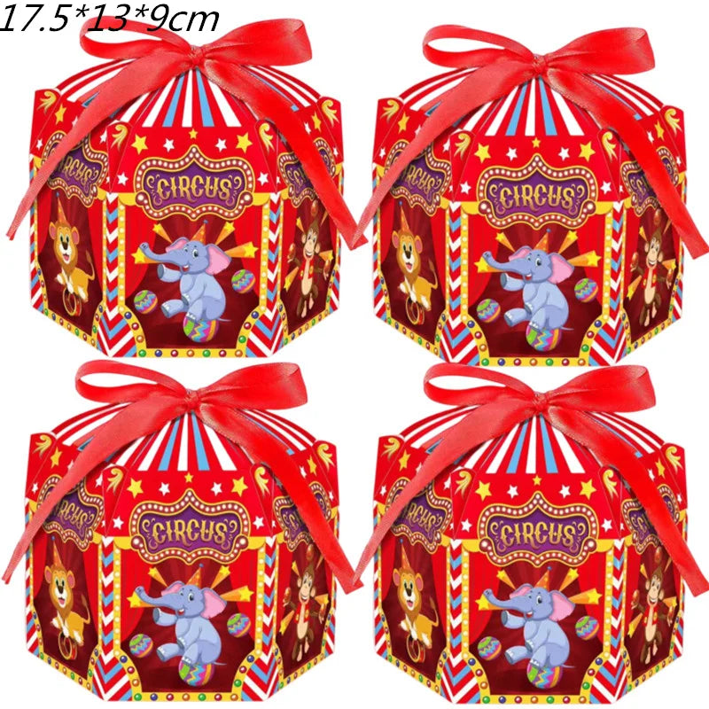 Ultimate Circus Theme Birthday Party Supplies - Disposable Cups, Plates, Banners, Clown Balloons & More!