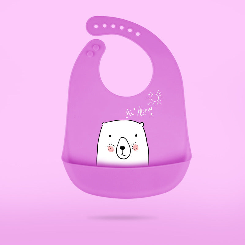 Durable Waterproof Bib | Pocket Napkin for Baby Feeding