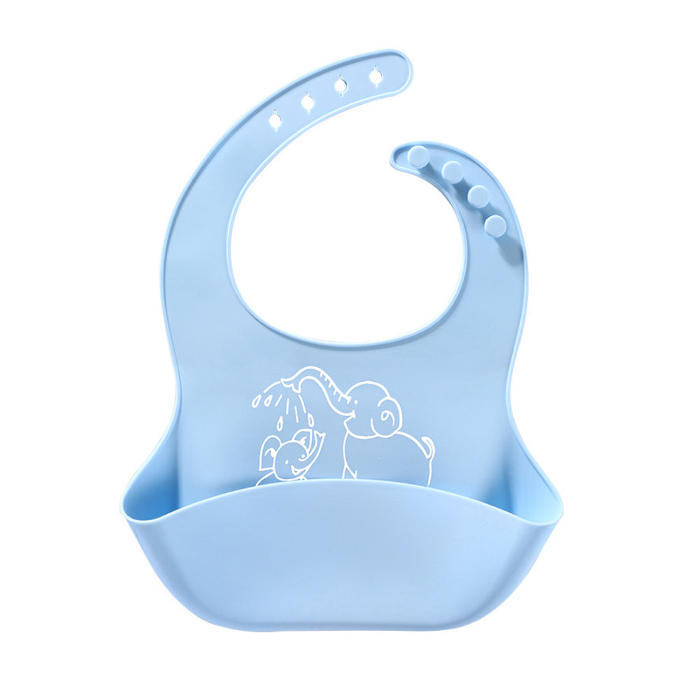 TumbleTots Silicone Baby Bib