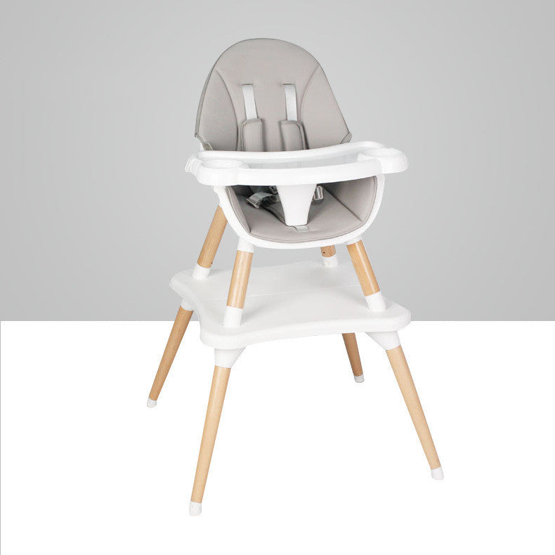 Family Mealtime Solution | Convertible Wooden High Chair & Table