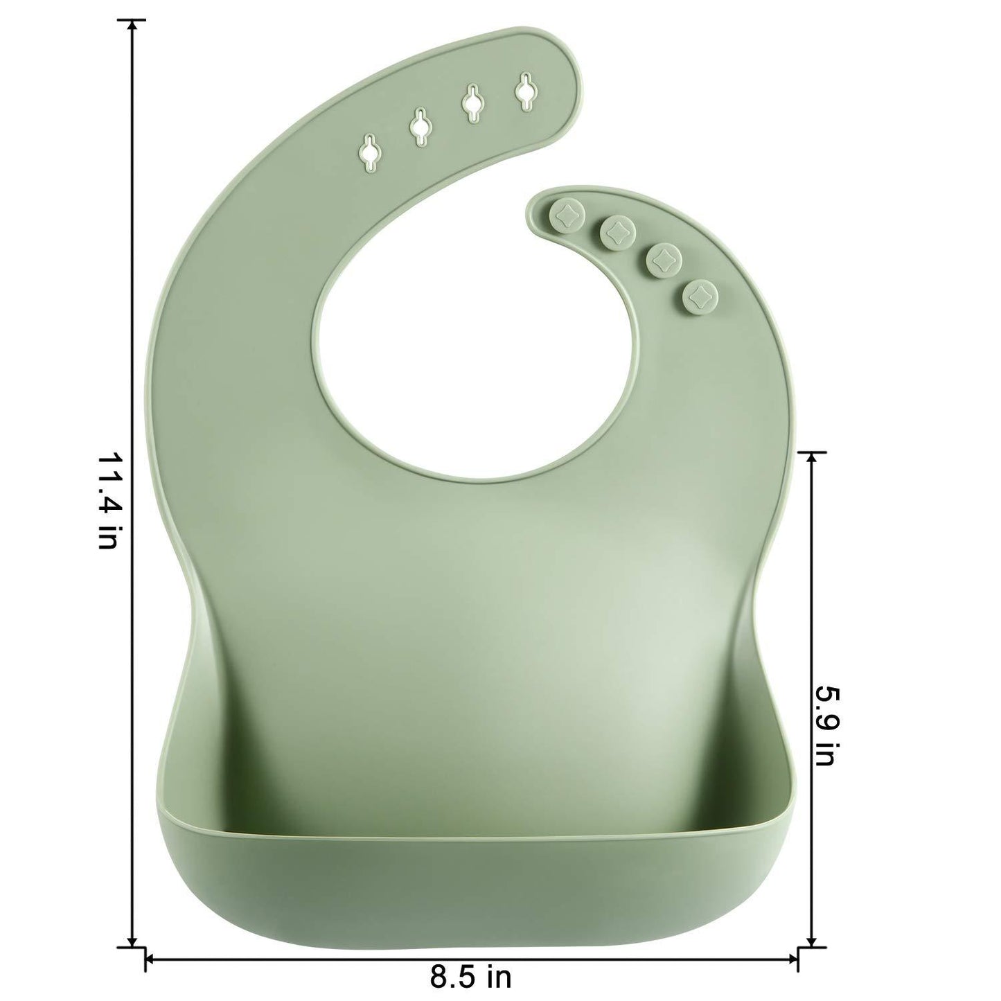 WarmNest Silicone Baby Bibs