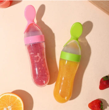 Bebelo Silicone Baby Rice Paste Bottle