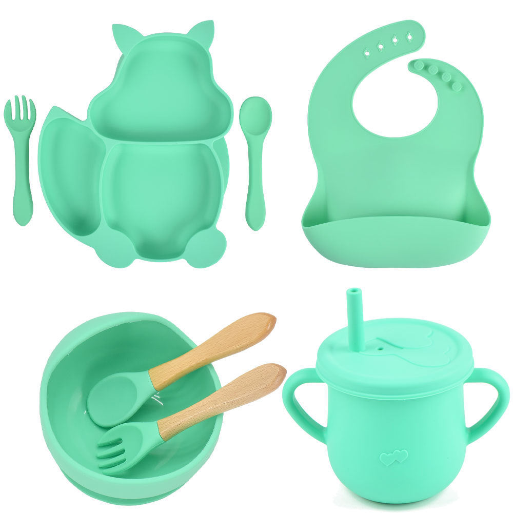 Bubira Silicone Baby Tableware Set