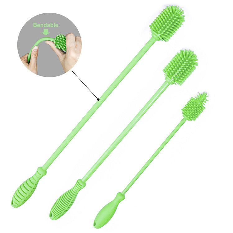 WiggleTots Silicone Baby Bottle Brush