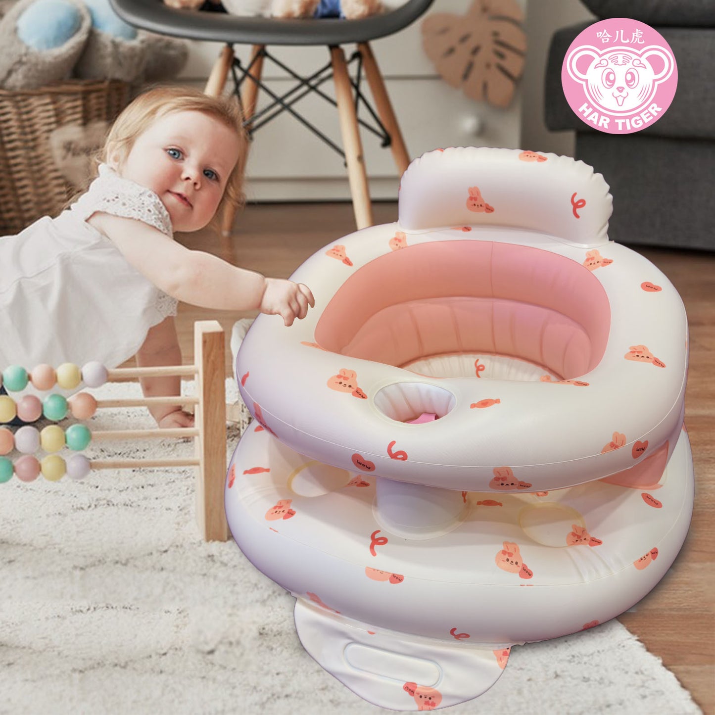 Inflatable Baby Support Seat | Easy-to-Carry Infant Chair