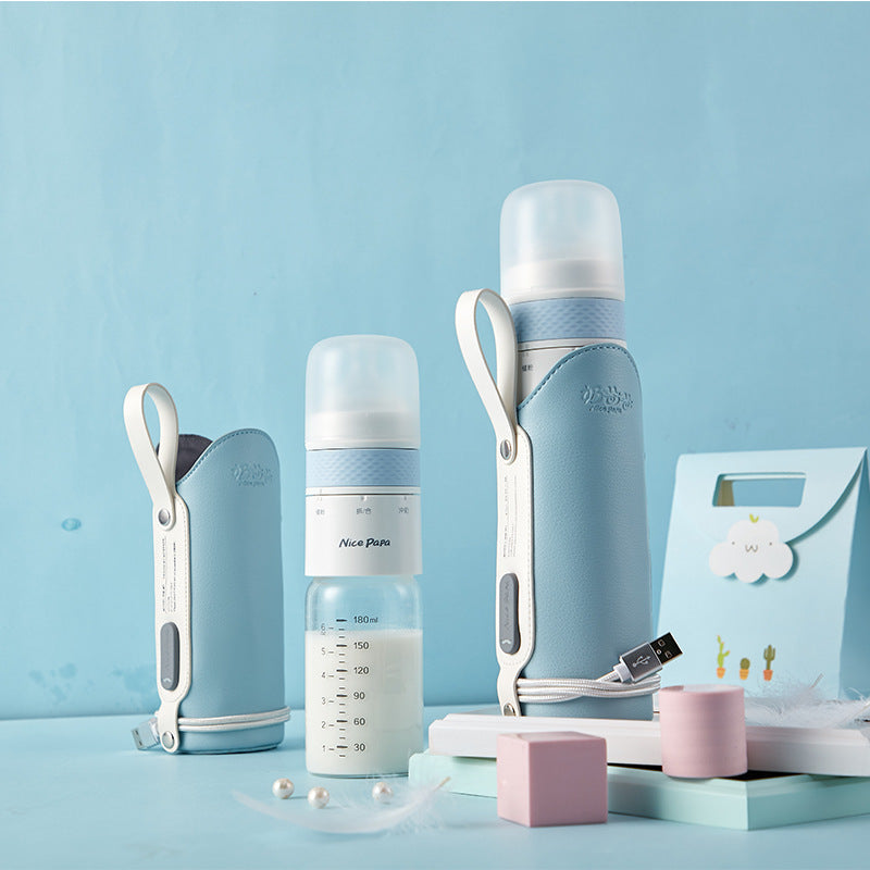 Nibby Portable Glass Baby Bottle
