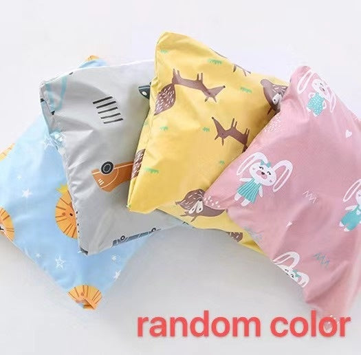 Full-Coverage Baby Bib Smock | High Chair Feeding Gown