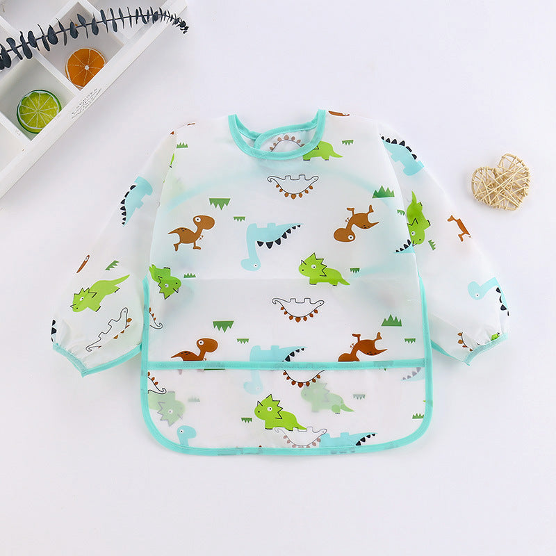 BabyTrove Baby Infant Eating Gown – Waterproof, Lightweight & Comfortable Design | Essential Feeding & Protective Clothing for Mess-Free Mealtime