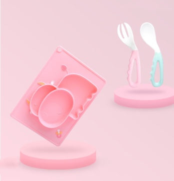 HoneyCub Baby Silicone Suction Bowl