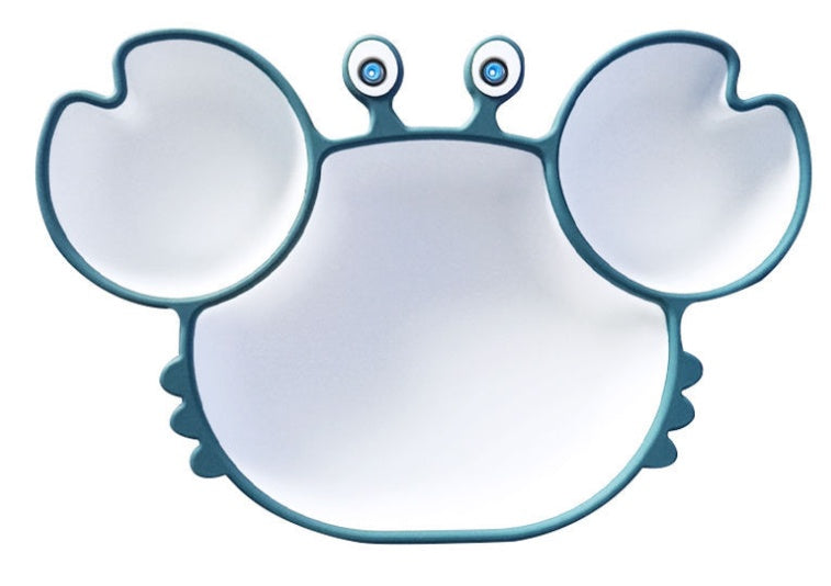 GoofyCub Silicone Baby Plate