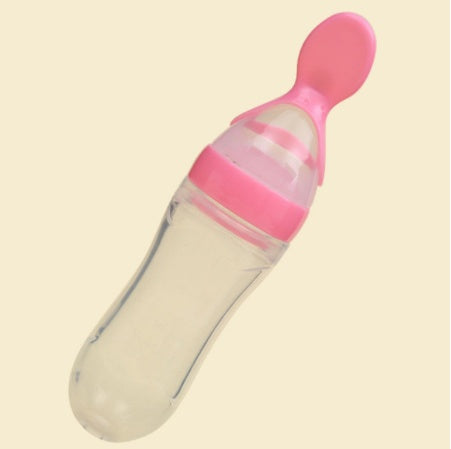 Nestacular's Mess-Free 2-in-1 Baby Feeder | Puree Squeeze Spoon