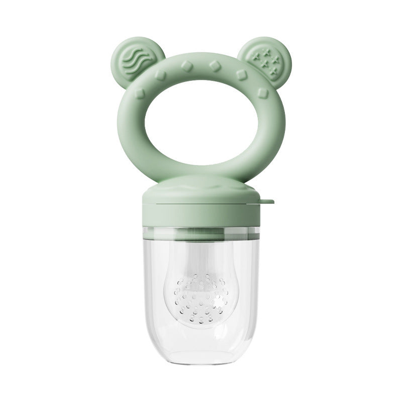Tottoes Silicone Baby Food Feeder – Edible Fruit Teether & Solid Food Nipple for Infants